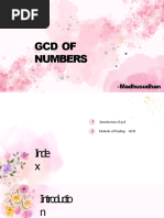 GCD of Numbers