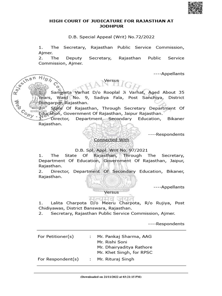 Shivani Choudhary Decree Certificate Pdf Divorce Annulment