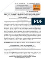 Detection of Antibiotic Residues Among Poultry Meat in Erbil City and Impact of Thermal Processing On Remnants