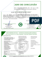 Certificado NR-10 - Michel