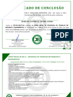 Certificado NR-12 - Michel