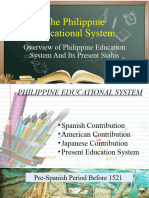 The Philippine Educational System