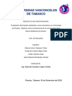 Proyecto de Investigación - Nueva Refinería Olmeca