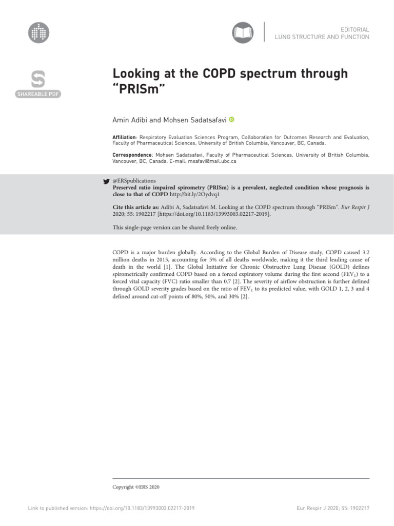Inline Supplementary Material 1 | PDF | Chronic Obstructive Pulmonary ...