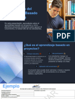 Planificacion Del Aprendizaje Basado en Proyectos