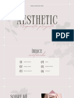 Presentación Diapositivas Propuesta de Proyecto Portfolio Catálogo Aesthetic Elegante Orgánico Natural Beige Pastel