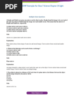 NCERT Exemplar Solution Class 7 Science Chapter 15