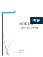 201 Writing Booklet Updated May 2021