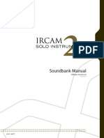 Ircam Solo Instruments 2 - Manual