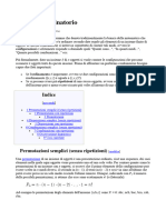 Calcolo Combinatorio Permutazioni