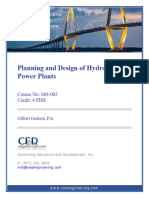 S04-002 - Planning and Design of Hydro Electric Power Plants - US