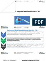Programa Ampliado de Inmunización P.A.I.: Ciudad Bolívar, Sept 2.023