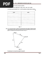 As CT1 (1) - Mechanics, Waves