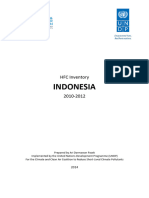 Indonesia HFC Inventory (2010-2012)