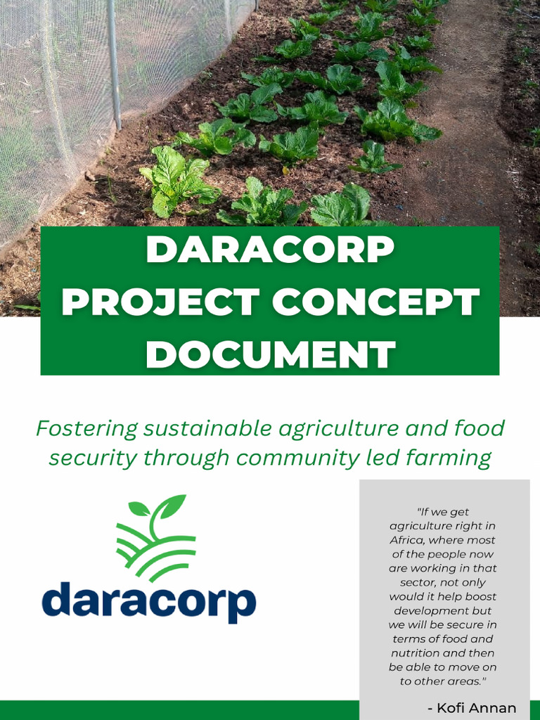 Daracorp Project Concept Document Print | PDF