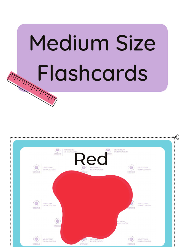 Medium ColorsFlashcards Builders A PDF