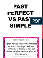 Past Perfect Vs Past Simple