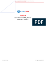 Fortinet Ensurepass Nse4 - fgt-70 Braindumps 2022-Dec-03 by Dempsey 131q Vce