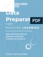 Data Preparation For Machine Learning Sample