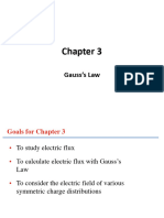 Chapter 3 Gausss Law