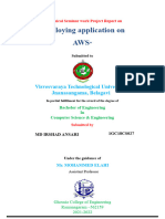 Seminar Report Front Page