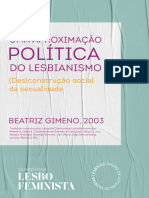(QL) Uma Aproximação Política Ao Lesbianismo Beatriz Gimeno