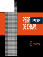 Tabla Perfil C de Chapa WEB