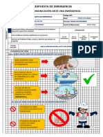 LUP de Comunicación Ante Una Emergencia