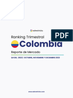 Ranking Trimestral Colombia - Q4