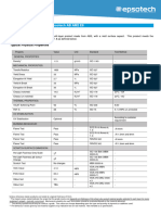 Technical Datasheet For: Epsotech AB AM2 E8: Overview and Structure