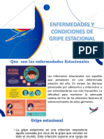 Enfermedades y Condiciones de Gripe Estacional