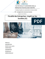 Rapport Finance Et Fiscalité