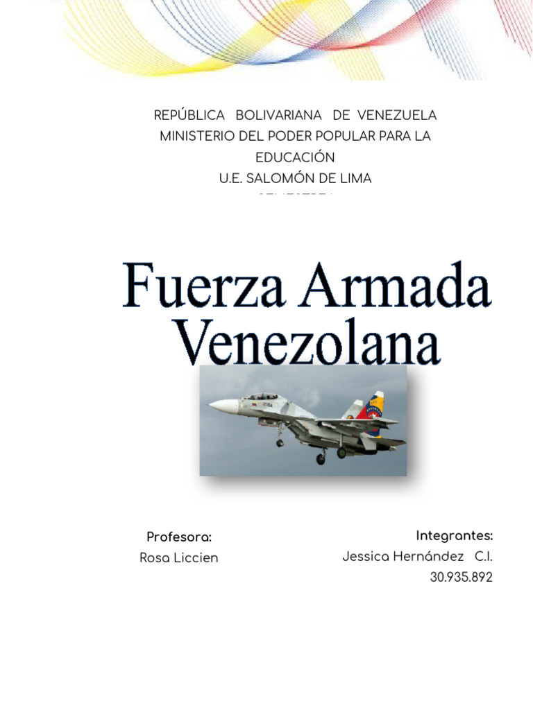 Historia de la Fuerza Armada Venezolana | PDF