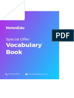 NotesEdu Vocabulary Book