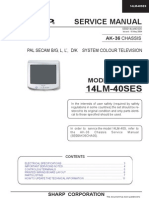 Sharp 14lm-40ses Chasis 11ak36