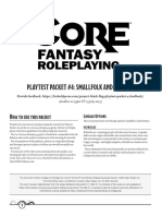 Playtest Packet 4 - Smallfolk and Kobolds