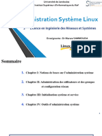 CH2 Administration Systéme UNIX Cours