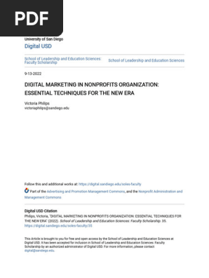 DIGITAL MARKETING IN NONPROFITS ORGANIZATION_ ESSENTIAL TECHNIQUE