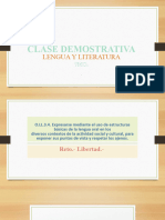 Clase Demostrativa