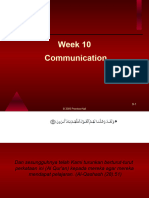 Week 10 Communication