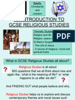 An Introduction To Gcse Religious Studies: Beliefs: Christianity and Judaism