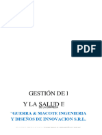 Gestion de Seguridad y Salud en El Trabajo