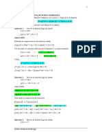 Derivada de La Función Compuiesta