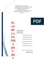 TRABAJO Plan de La Patria 2019, 2025