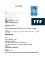 Curriculum Vitae Elias