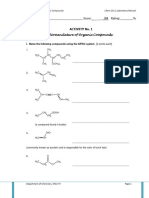 1 Nomenclature of Organic Compounds AB Pandemic