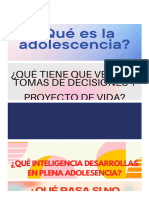 ¿Qué Es La Adolescencia 2