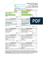 B.Arch.: Architecture Program Curriculum Map: (155 Hours)