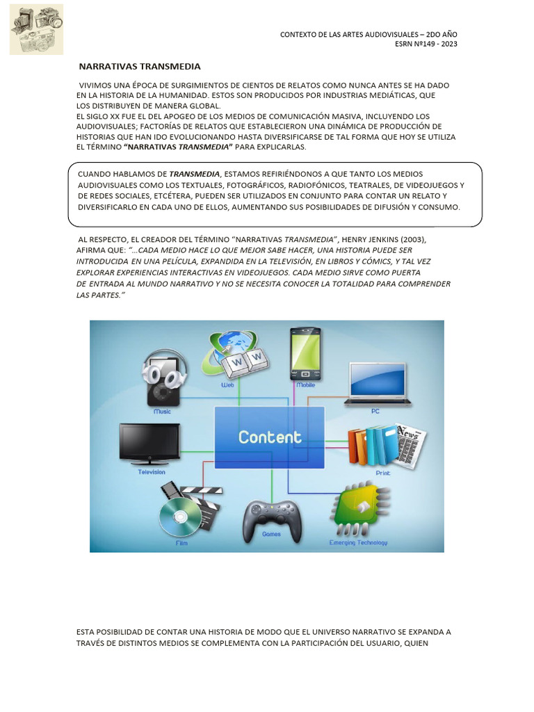 Narrativas Transmedia-1 | PDF | Science & Mathematics
