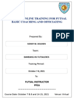 Passing R2 Training-Plan